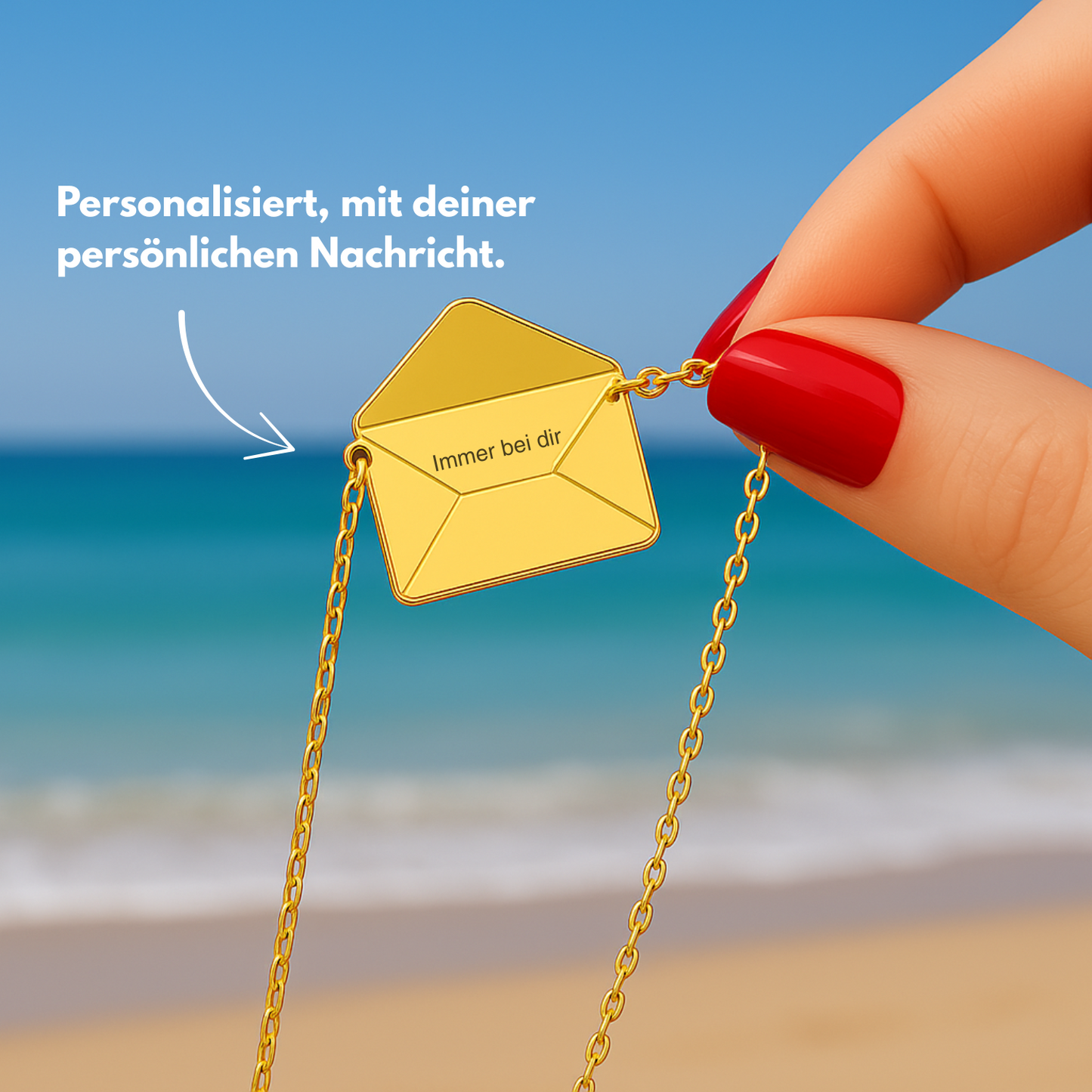 „Brief an meine Tochter“ – Personalisierte Halskette