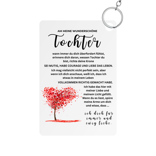 Porte-clés assorti - 30 % de réduction - Ma fille